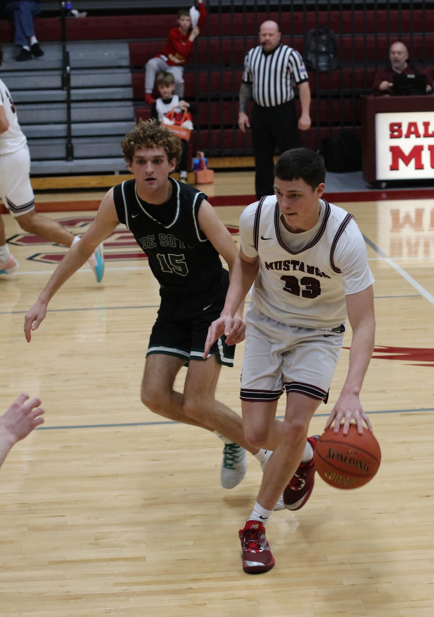 Varsity Boys Basketball vs. De Soto 1/22 (SIT) Photo Gallery