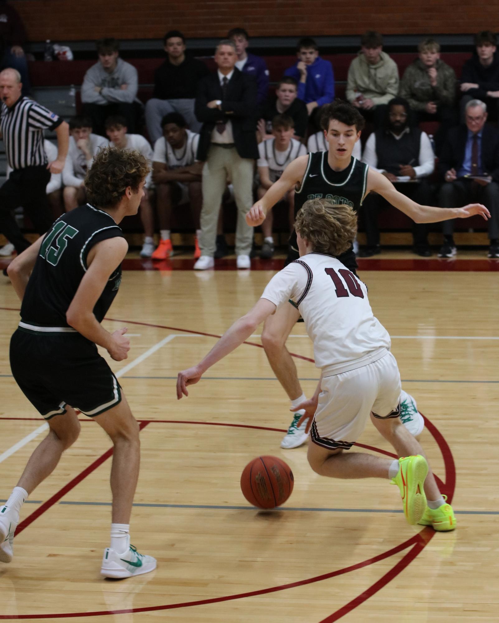 Varsity Boys Basketball vs. De Soto 1/22 (SIT) Photo Gallery