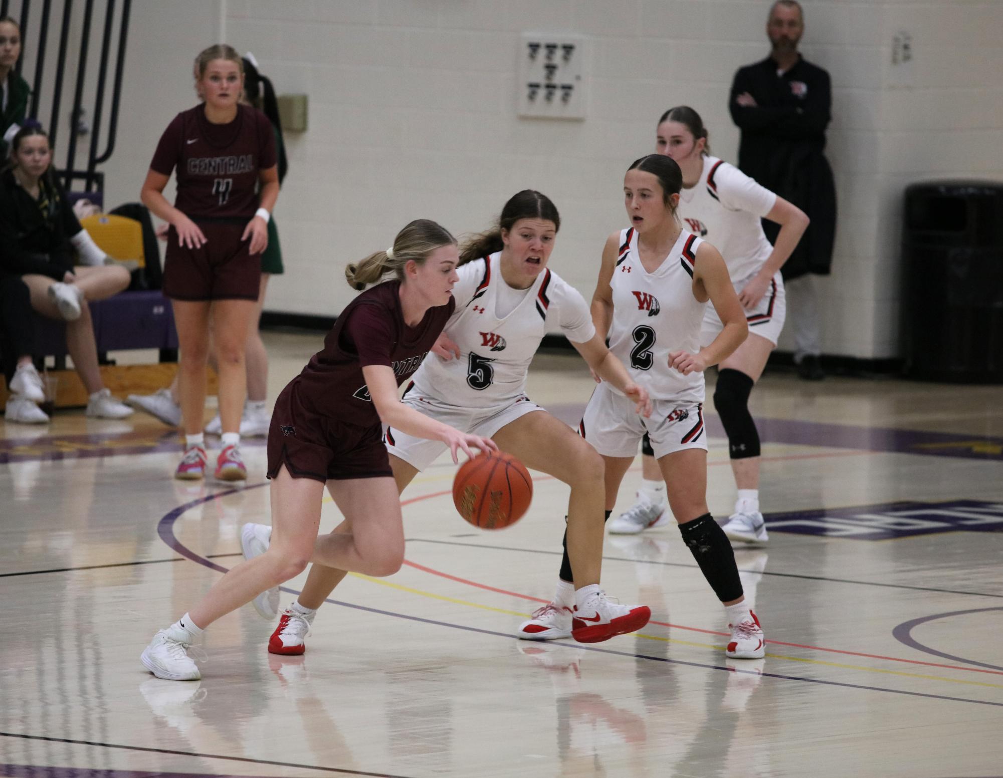 Varsity Girls Basketball vs. Wamego 1/23 (SIT) Photo Gallery
