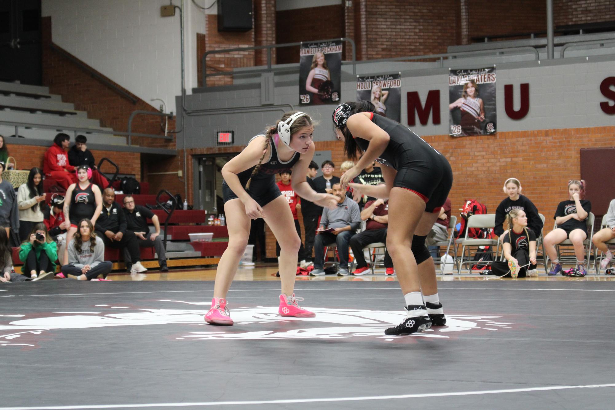 Girls Varsity Wrestling vs. Emporia 1/6 Senior Night Photo Gallery