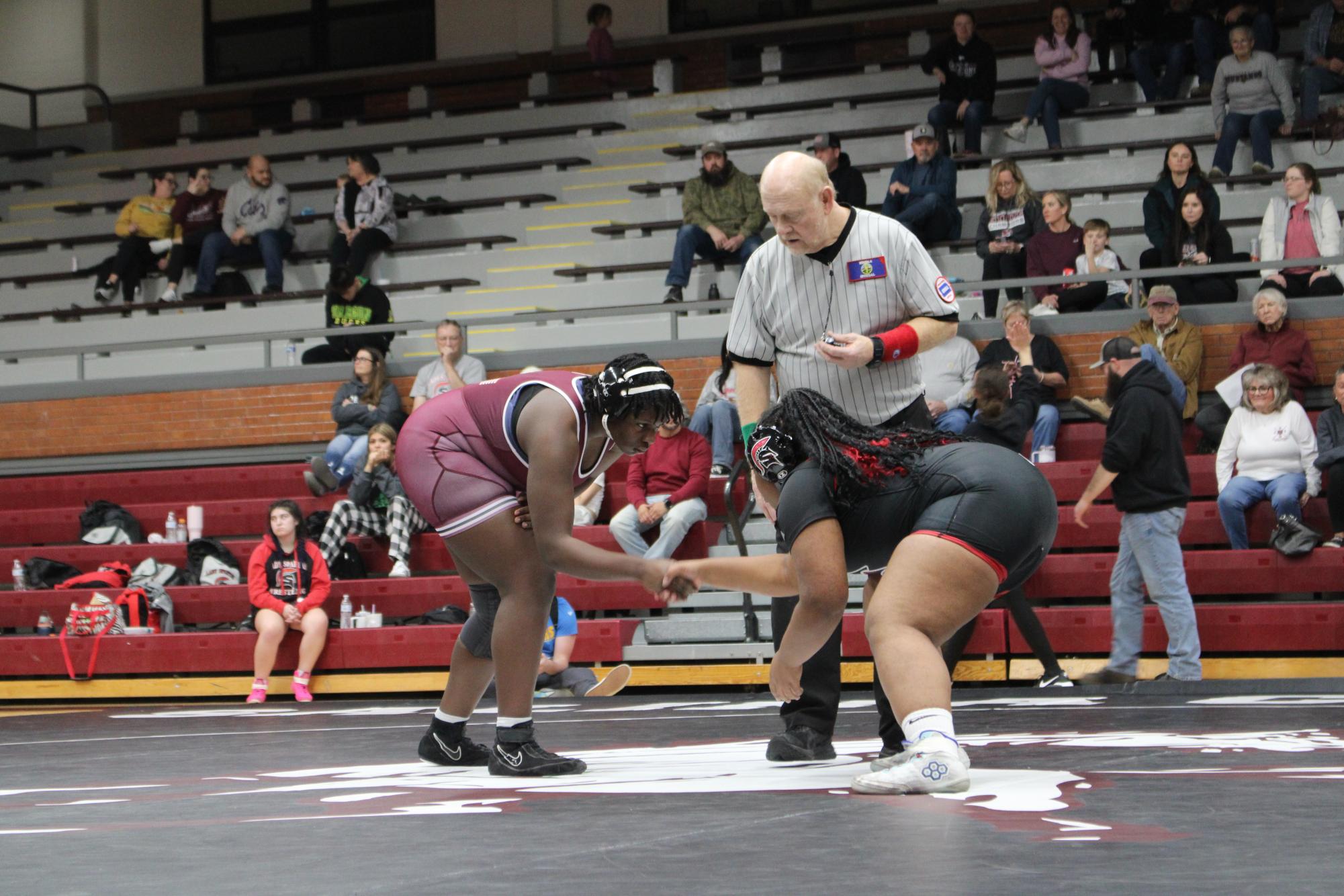 Girls Varsity Wrestling vs. Emporia 1/6 Senior Night Photo Gallery