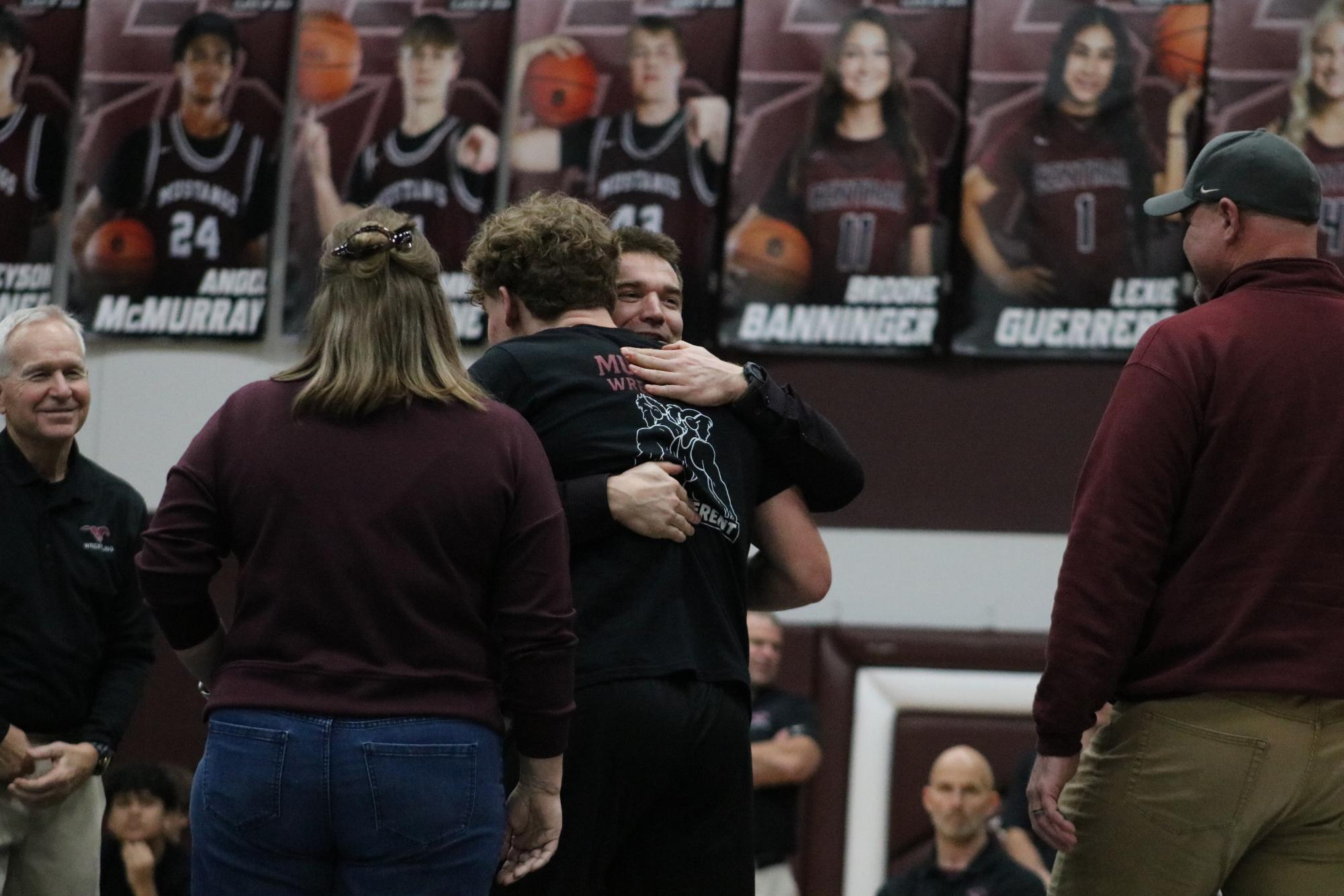 Boys Varsity Wrestling vs. Emporia 1/6 Senior Night Photo Gallery