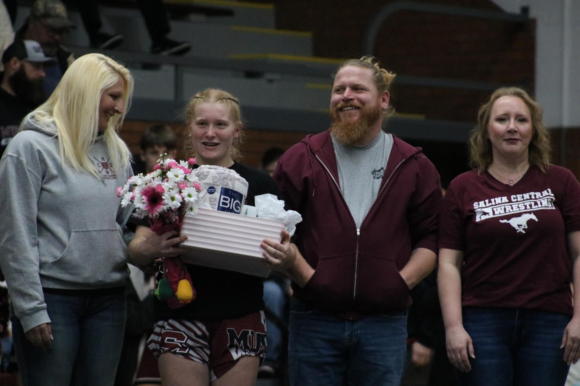 Girls Varsity Wrestling vs. Emporia 1/6 Senior Night Photo Gallery