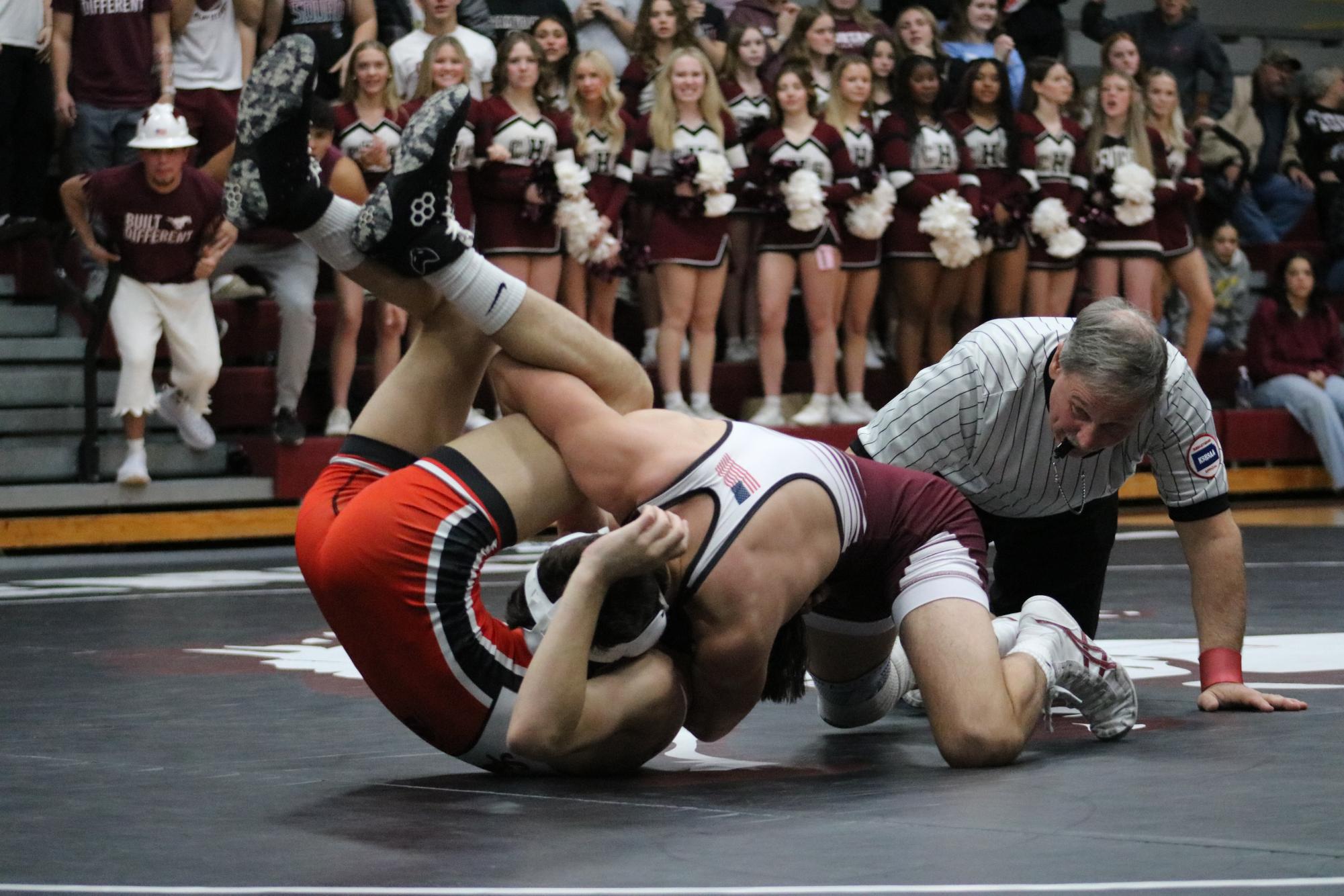 Boys Varsity Wrestling vs. Emporia 1/6 Senior Night Photo Gallery