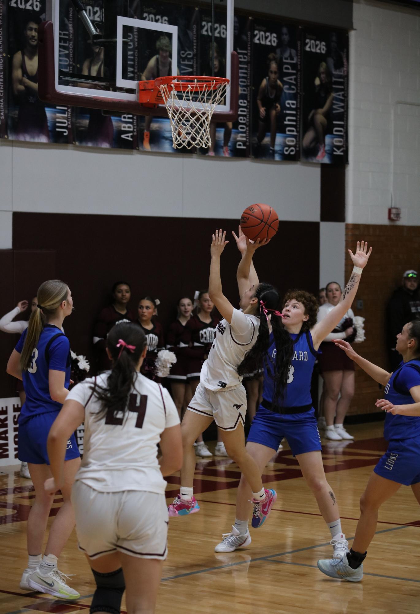 Varsity Girls Basketball vs. Goddard 2/20 (Senior Night) Photo Gallery