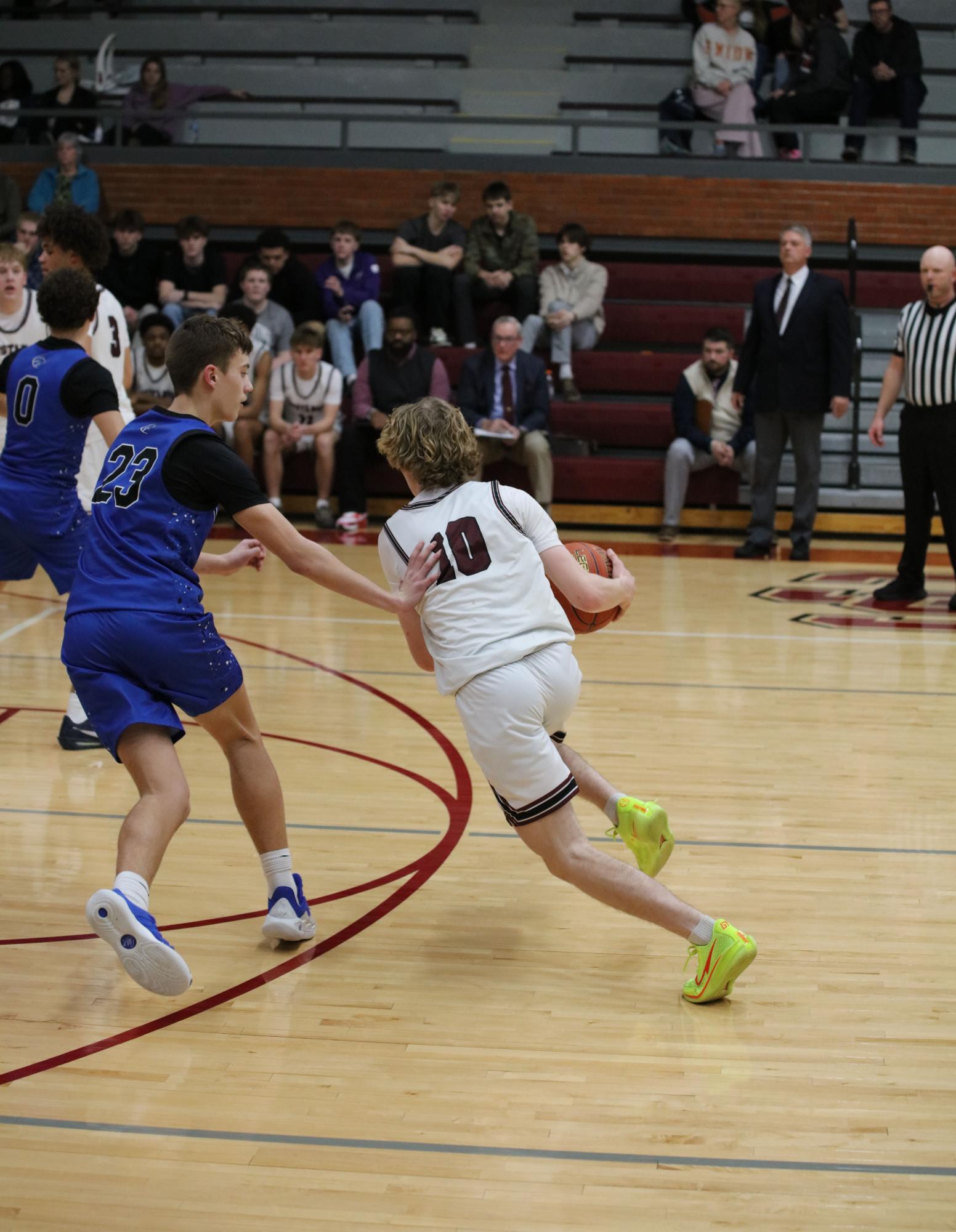 Varsity Boys Basketball vs. Goddard 2/20 (Senior Night) Photo Gallery