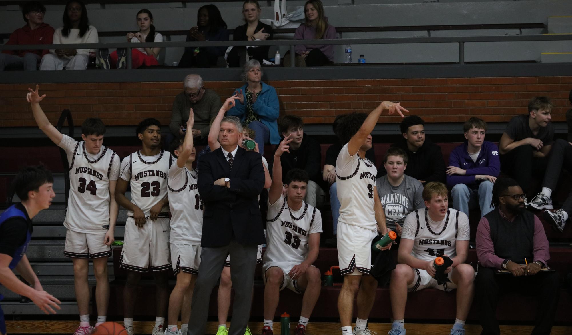 Varsity Boys Basketball vs. Goddard 2/20 (Senior Night) Photo Gallery