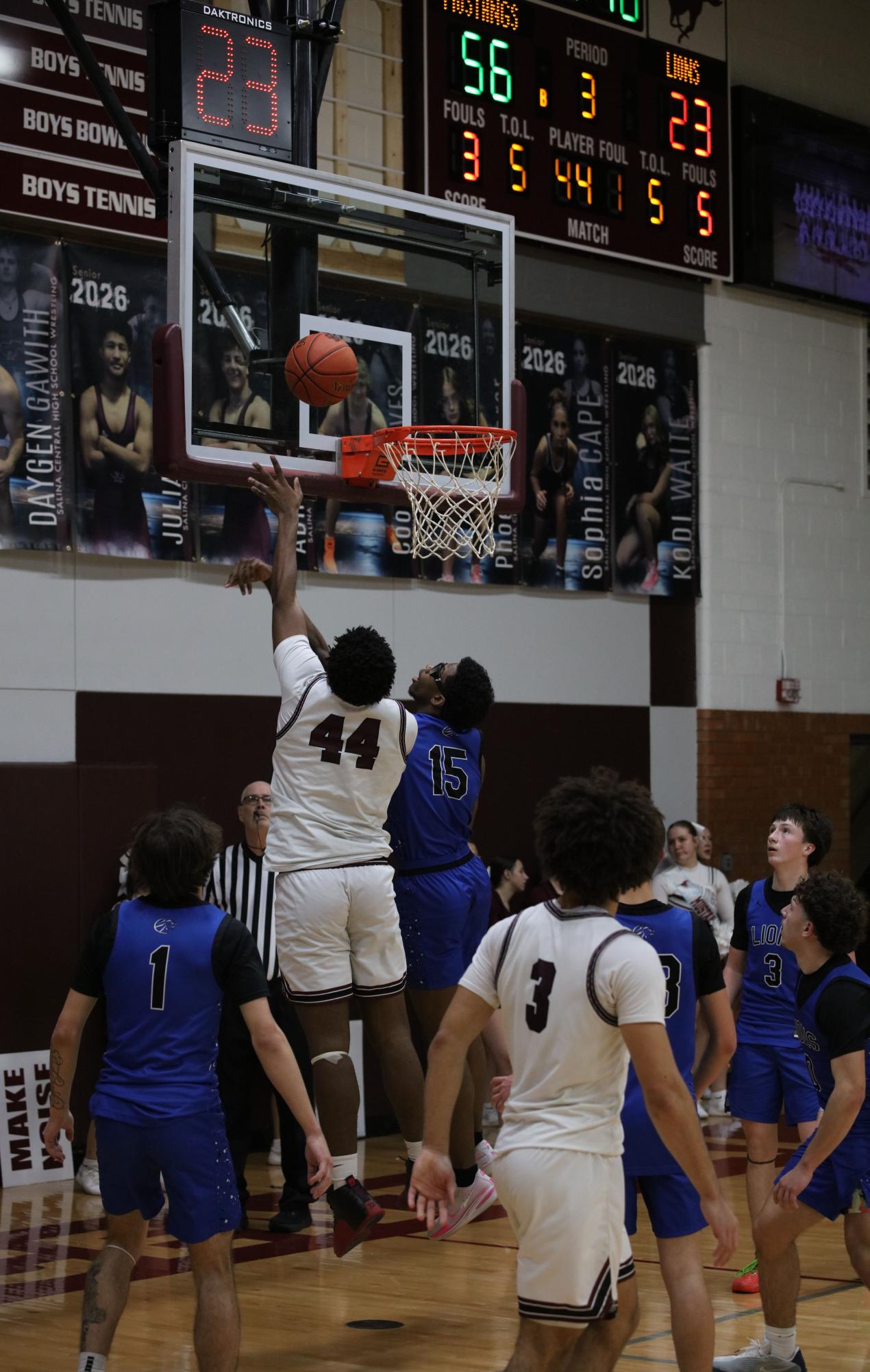 Varsity Boys Basketball vs. Goddard 2/20 (Senior Night) Photo Gallery