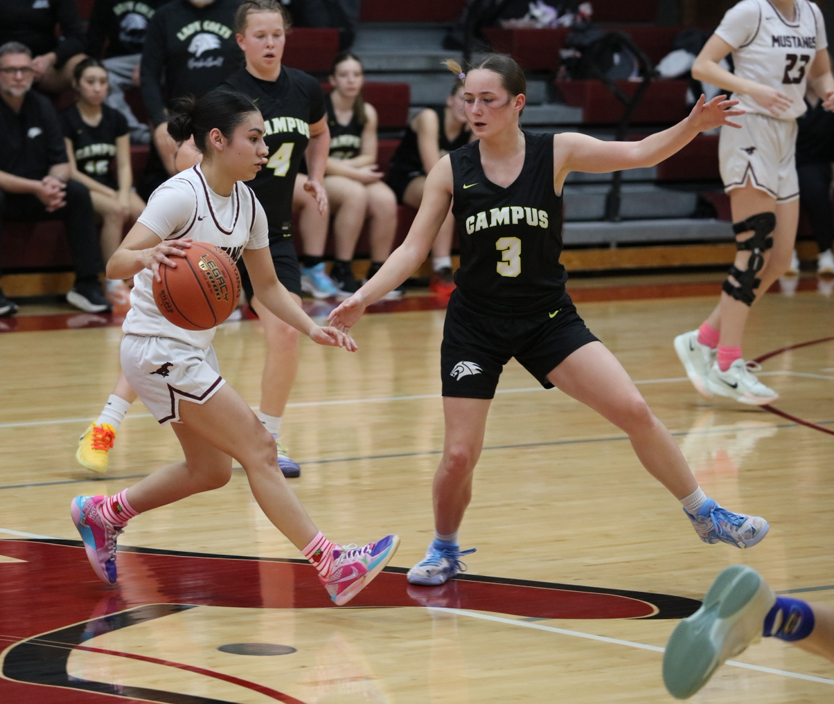Varsity Girls Basketball vs. Campus 2/26 Photo Gallery