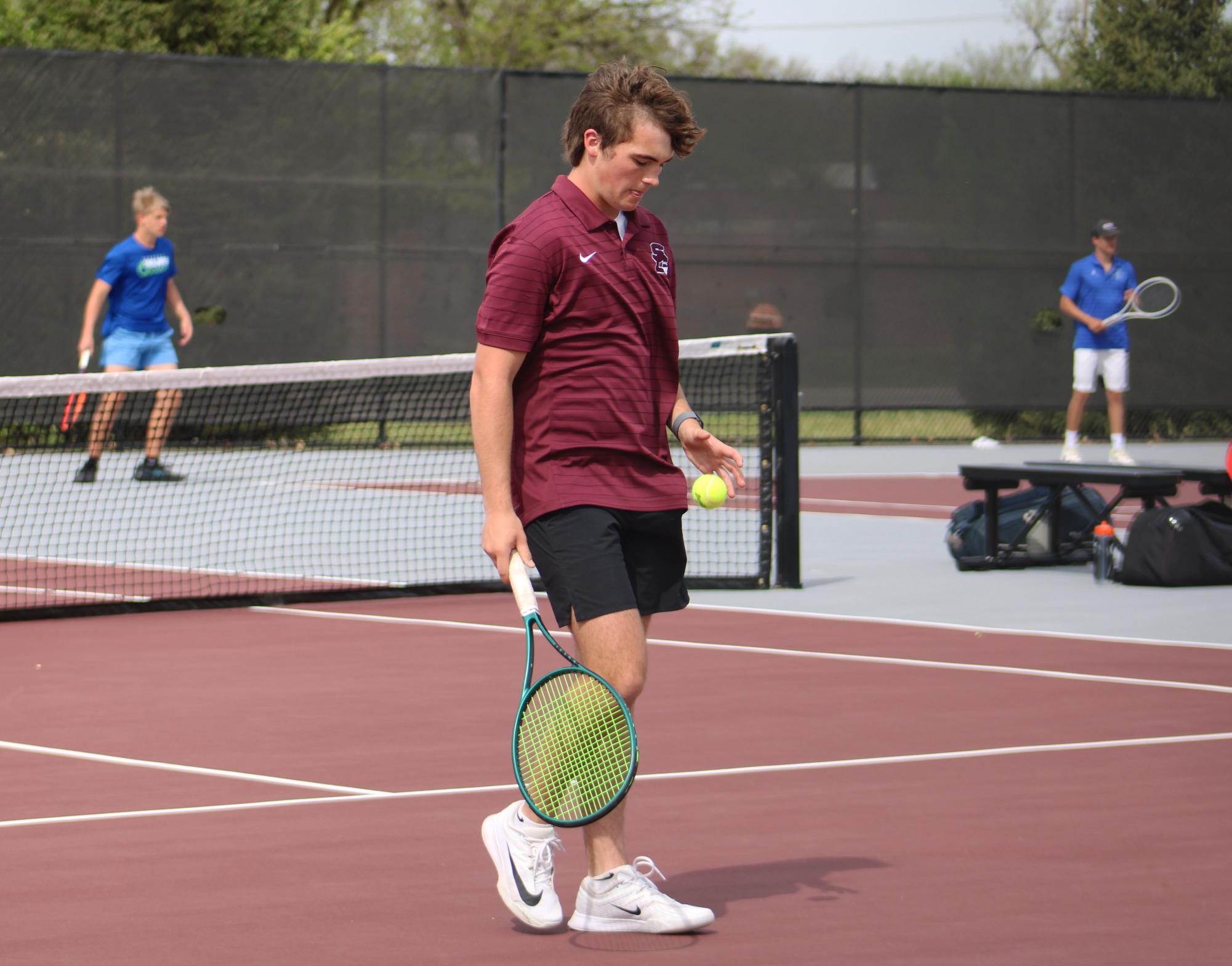 Varsity Boys Tennis Meet 4/14 Photo Gallery