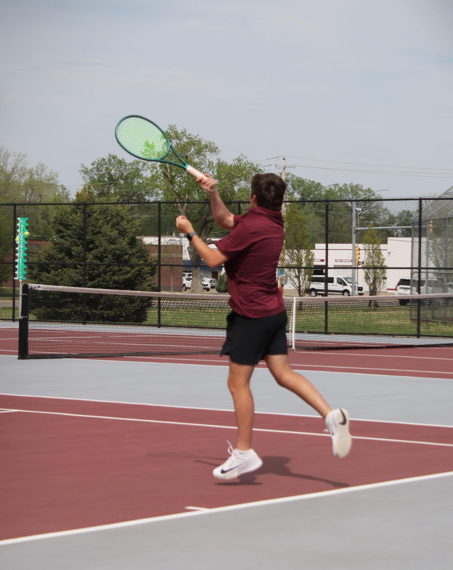 Varsity Boys Tennis Meet 4/14 Photo Gallery